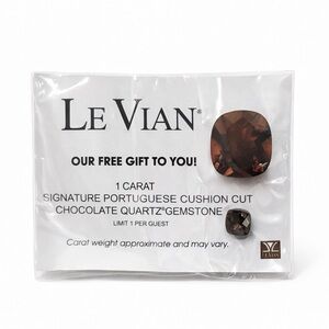 Le Vian 1CT Portuguese Cushion Cut Chocolate Quartz